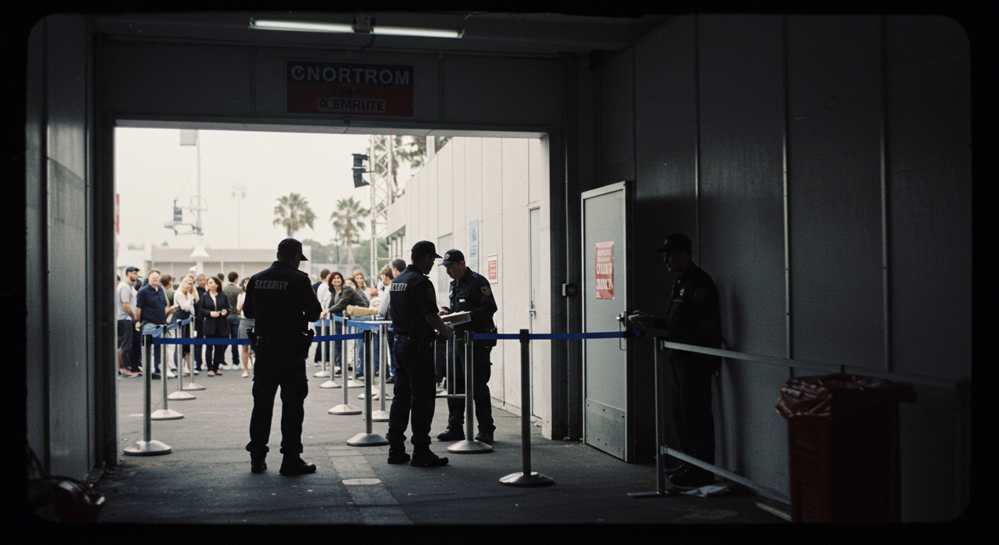 event safety checklist