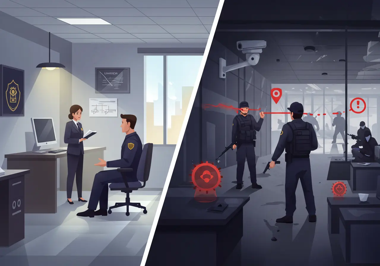 Threat Level Assessment Visual