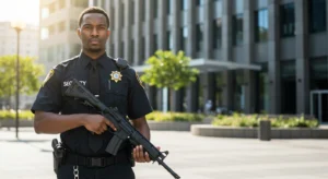 professional armed security guard
